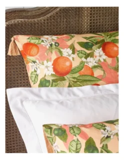 Heritage Valencia Quilt Cover Set In Orange -Bedding Shop 907299910 3 720x928