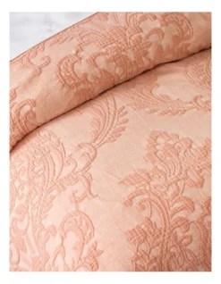 Heritage Pepita Quilt Cover Set In Blush -Bedding Shop 907300270 3 720x928