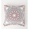 Heritage Coberta Medallion Velvet Tassled Cushion 50cm X 50cm In Multi -Bedding Shop 911580400 1 720x928