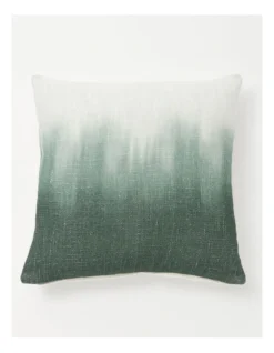 Somerset Ombre Print Cushion 50X50 Cm In Eucalyptus Green