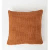 Bayside Knitted Cushion 50X50 Cm In Bran Brown