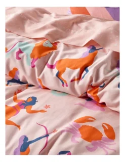 It's In The Stars Quilt Cover Set In Pink -Bedding Shop 911683180 3 720x928