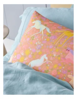 Ponies In The Meadow Quilt Cover Set In Assorted -Bedding Shop 914349970 3 720x928
