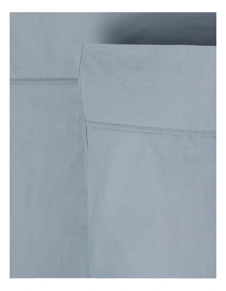 300TC Australian Superfine Cotton U-Shaped Pillowcase In Blue 3 300TC Australian Superfine Cotton U-Shaped Pillowcase In Blue