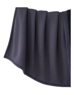 Calvin Klein Sherpa Rib Sweatshirt Throw Charcoal