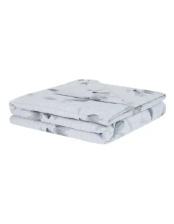 Calvin Klein Shadow Grid Floral Quilt Cover Set In Grey -Bedding Shop 919027900 6 1 720x928