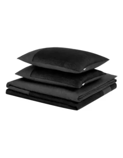 Calvin Klein Oversized Paintstroke Quilt Cover Set In Charcoal -Bedding Shop 919027990 919027000 6 1 720x928