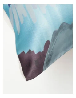 AMCS X Art Series Coral Bay Silk Fronted Pillowcase Pack In Blues -Bedding Shop 919803430 4 720x928