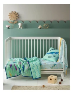 AMCS X Art Series Under The Ocean Cot Comforter In Multi