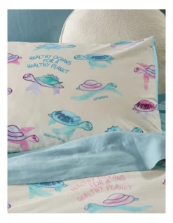 AMCS X Art Series Turtle Tide Quilt Cover Set In Multi -Bedding Shop 919804150 3 720x928