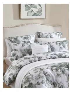 Lottie Quilt Cover Set In Sage -Bedding Shop 923399830 3 720x928