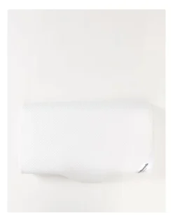 Memory Foam Contour Pillow In White -Bedding Shop 925523470 4 2 720x928