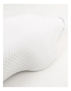 Memory Foam Contour Pillow In White -Bedding Shop 925523470 5 1 720x928