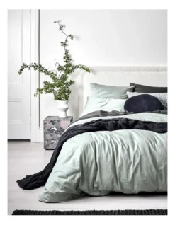Halo Organic Sateen Bedlinen Collection Mist