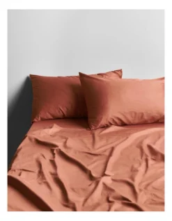 Halo Organic Sateen Sheet Set Cedarwood