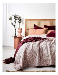 Jaipur Standard Pillowcase In Rosewater/Merlot 5 Jaipur Standard Pillowcase In Rosewater/Merlot -Bedding Shop 925542550 2 720x928