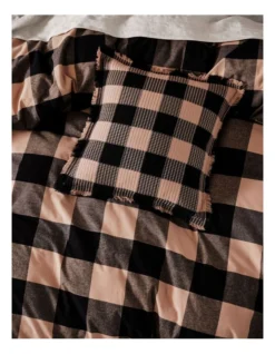 Linen House Wren Cushion In Caviar