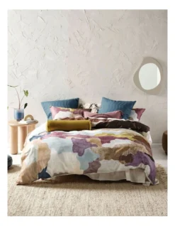 Linen House Panorama Quilt Cover Set In Lavender