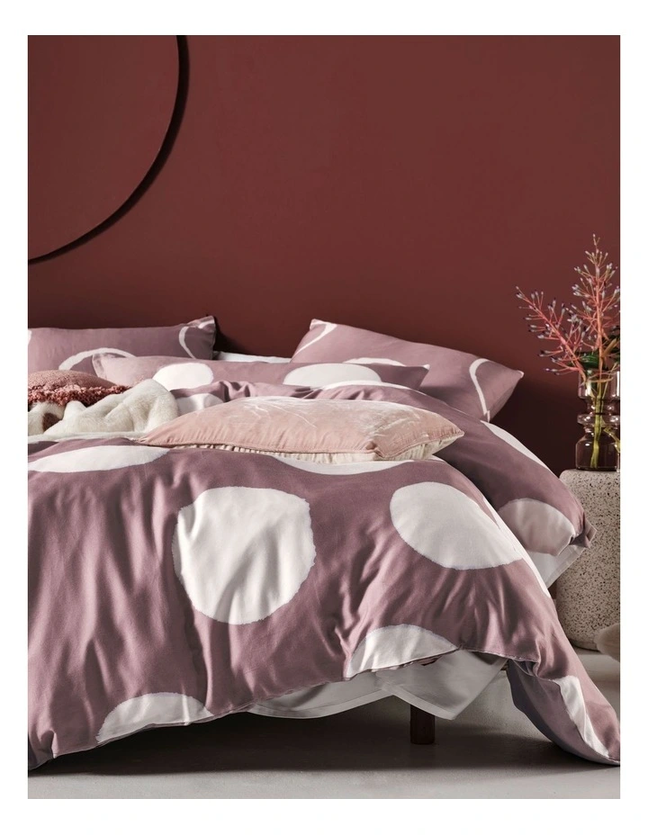 Linen House Keegan Quilt Cover Set In Dusk 4 Linen House Keegan Quilt Cover Set In Dusk - Image 2