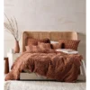 Linen House Fog Quilt Cover Set In Cinnamon -Bedding Shop 929580670 1 720x928