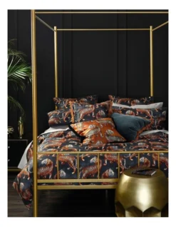 Tigress European Pillowcase In Grey -Bedding Shop 929713240 3 720x928