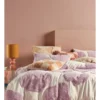 Linen House Andie Quilt Cover Set Purple/Cream -Bedding Shop 935600860 1 720x928