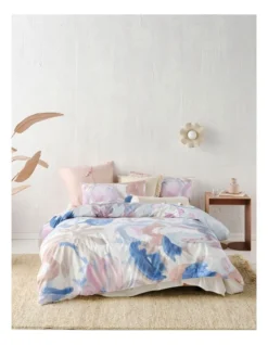 Linen House Aryna Quilt Cover Set In Marine