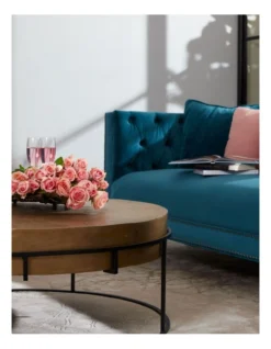 Remi Velvet Cushion In Dark Green -Bedding Shop 935609680 3 720x928