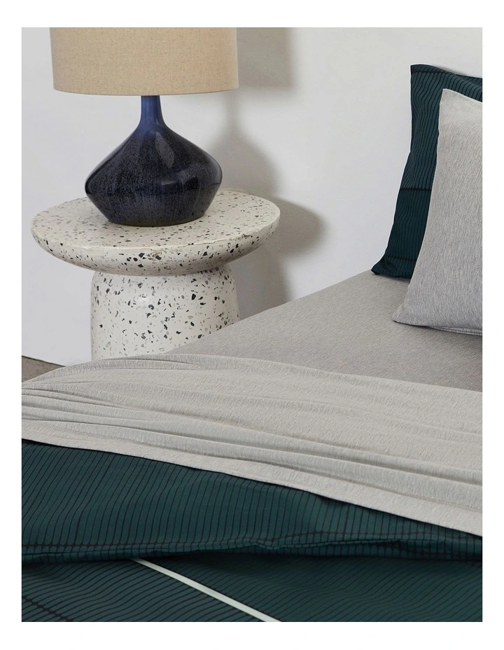 Calvin Klein Monochrome Essentials Quilt Cover Set In Sea Moss 4 Calvin Klein Monochrome Essentials Quilt Cover Set In Sea Moss - Image 2