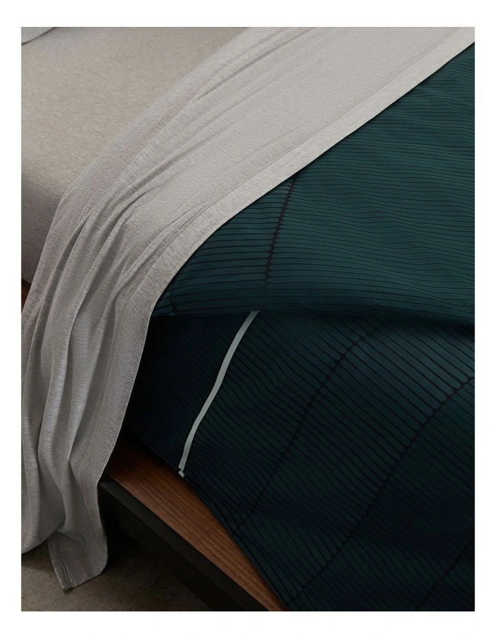 Calvin Klein Monochrome Essentials Quilt Cover Set In Sea Moss 6 Calvin Klein Monochrome Essentials Quilt Cover Set In Sea Moss - Image 4