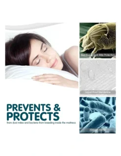 Laura Hill Luxury Cool Max Comfortable Fully Fitted Bed Mattress Protector Double -Bedding Shop 940293820 4 720x928