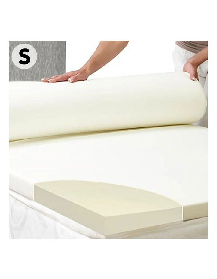 Laura Hill High Density 5cm Mattress Foam Topper Single 4 Laura Hill High Density 5cm Mattress Foam Topper Single - Image 2