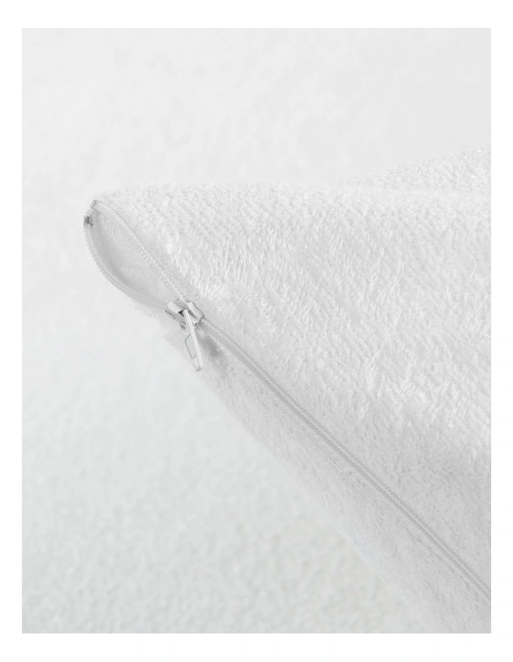 Genesis Cotton Terry Waterproof Twin Pack Pillow Protectors 6 Genesis Cotton Terry Waterproof Twin Pack Pillow Protectors - Image 4