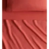 Abbotson Flat Sheet In Washed Red -Bedding Shop 949489750 1 720x928