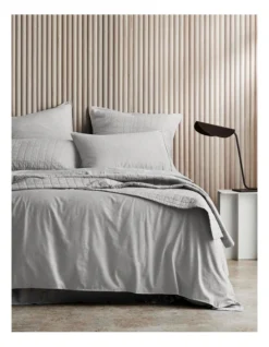 Reilly Pillow Sham In Soft Grey -Bedding Shop 949492180 2 1 720x928