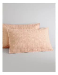 Reilly Stripe Quilt Cover Set In Marmalade -Bedding Shop 949496680 3 720x928