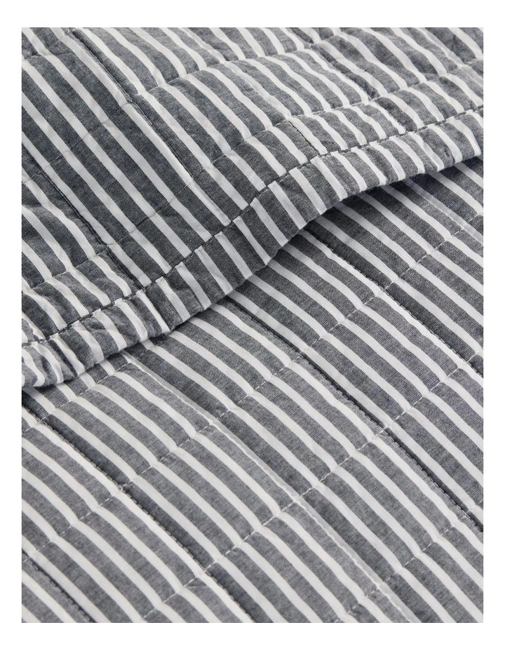Reilly Stripe Sham In Atlantic 5 Reilly Stripe Sham In Atlantic - Image 3