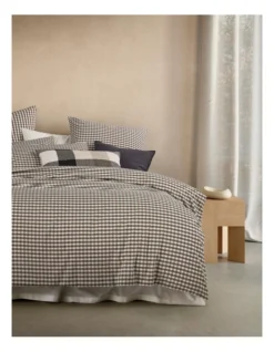 Pirrie European Pillowcase In Carbon -Bedding Shop 949498390 2 720x928