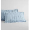 Abbotson Stripe Tailored Pillowcase Pair In Spa -Bedding Shop 949511170 1 720x928