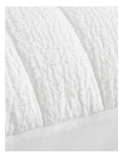 Walshe Square Cushion 45x45cm In White -Bedding Shop 949513240 3 720x928