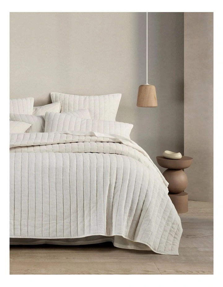 Walshe Tailored Sham In White 4 Walshe Tailored Sham In White - Image 2