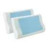 Gel-Infused Contoured Memory Foam Pillow Twin Pack -Bedding Shop 950986360 1 720x928