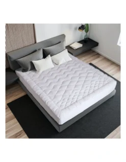 1200GSM Deluxe 7-Zone Breathable Mattress Topper -Bedding Shop 950988790 4 720x928
