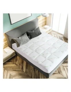 1000GSM Luxury Bamboo Covered Mattress Topper -Bedding Shop 950988880 3 720x928