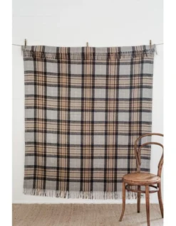 Heritage Collection Recycled Wool Scottish Tartan Blanket In Winter 10 Heritage Collection Recycled Wool Scottish Tartan Blanket In Winter -Bedding Shop 951296680 3 720x928