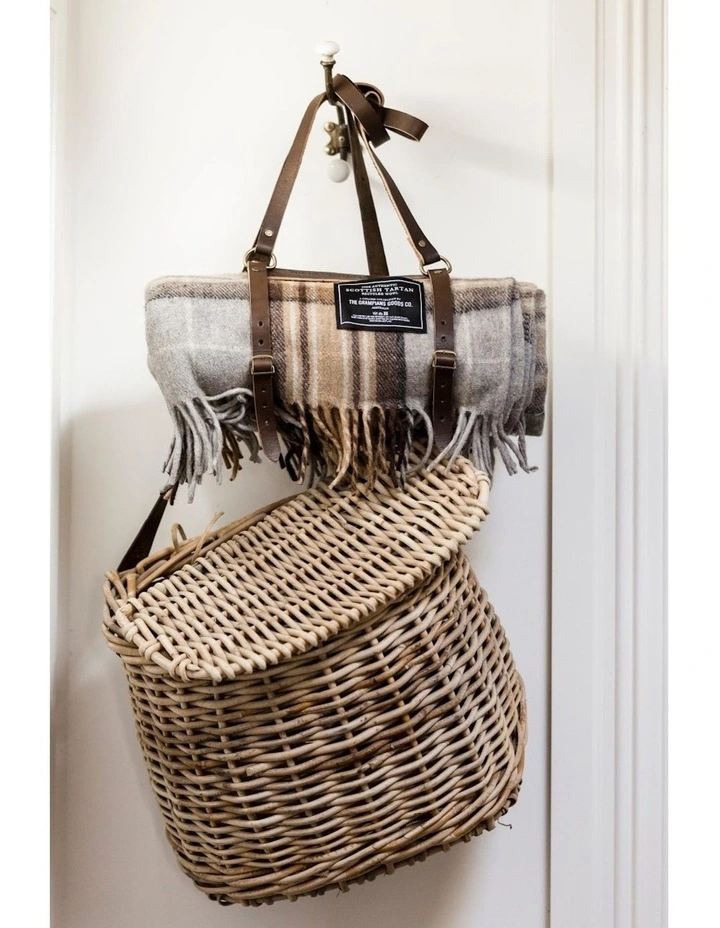 Heritage Collection Recycled Wool Scottish Tartan Blanket In Winter 8 Heritage Collection Recycled Wool Scottish Tartan Blanket In Winter - Image 6