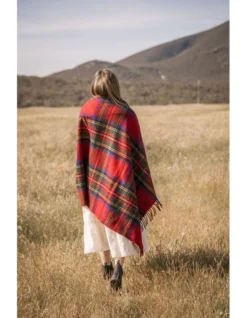 Heritage Collection Recycled Wool Scottish Tartan Blanket In Traditional -Bedding Shop 951296860 5 720x928