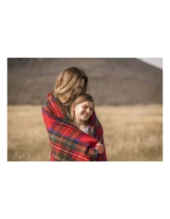 Heritage Collection Recycled Wool Scottish Tartan Blanket In Traditional -Bedding Shop 951296860 6 720x928