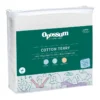 Cotton Terry Waterproof Fitted Mattress Protector In White 2 Cotton Terry Waterproof Fitted Mattress Protector In White -Bedding Shop 954850870 1 720x928