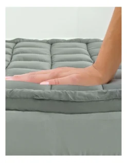 Charcoal Bamboo Blend Topper 800GSM 45cm -Bedding Shop 955201690 4 720x928